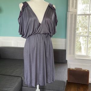 Colcci Brazil Women's Flowing Purple Blue Sleeveless Disco 1970’s Xanadu…